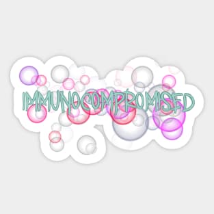 Immunocompromised Sticker